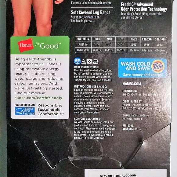 Hanes Men's Tagless String Bikinis 6 Pack - Picture 2 of 3